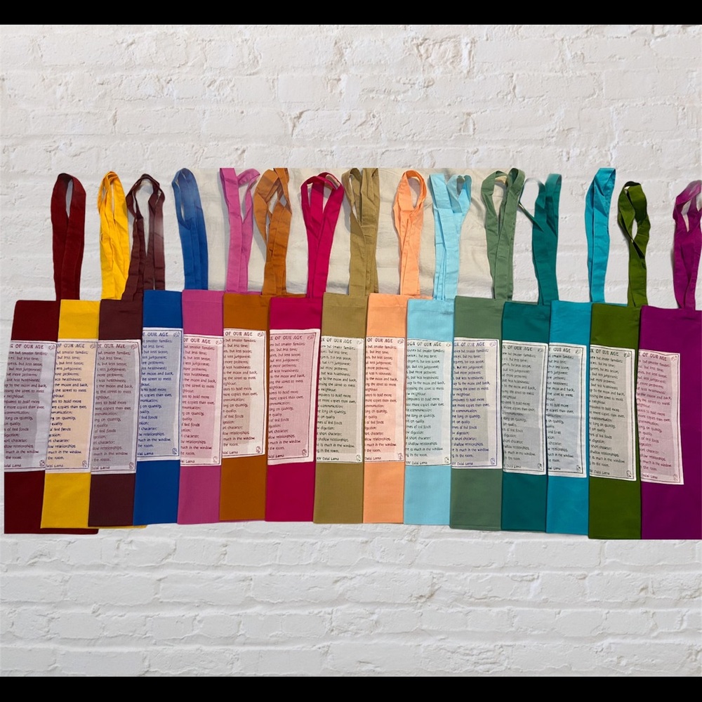 The paradox of our age organic cotton tote